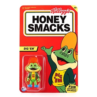 Kelloggs Cereal Collectibles - Honey Smacks Dig 'Em Action Figure