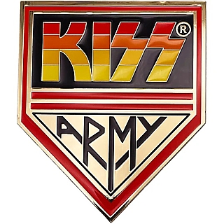Rock and Roll Collectibles - KISS Army Enameled Metal Magnet