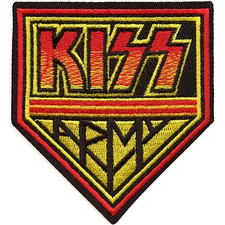 Rock and Roll Collectibles - Kiss Army Sew On Iron-On Patch