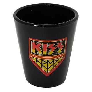 Rock and Roll Collectibles - Kiss Army Shot Glass