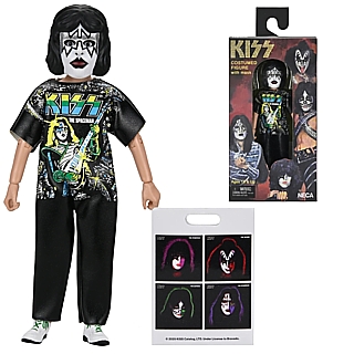 Rock and Roll Collectibles - KISS Ben Cooper Halloween Cosume 6 inch Action Figure - Spaceman Ace Frehley, Tommy Thayer