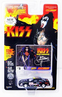KISS Collectibles - Johnny Lightning KISS Gene Simmons Racing Car