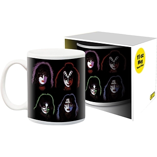 KISS Collectibles - Kiss Solo Albums Ceramic Mug