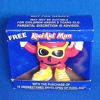 Advertising Icon Collectibles - Kool-Aid Man with Sunglasses PVC Plastic Figure Wacky Warehouse
