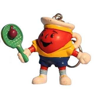 Advertising Collectibles - Kool-Aid - Kool-Aid Man Keychains - Tennis