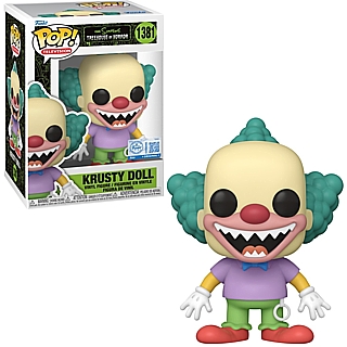 Cartoon Classics Collectibles - The Simpsons Krusty Doll POP! Television Vinyl Figure 1381 Funko Exclusive