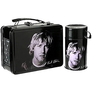 Nirvana Collectibles - Kurt Cobain Lunchbox with Drink Container