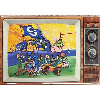 Television Character Collectibles - Hanna Barbera's Laff-A-Lympics TV Magnet