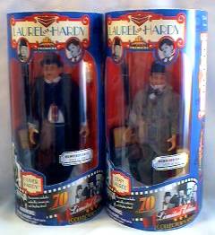 laurel and hardy resin figures