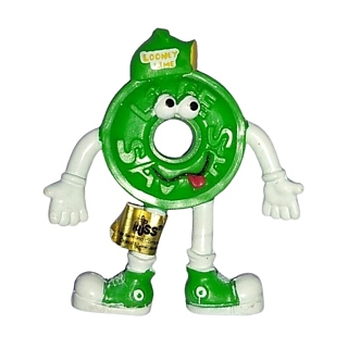 Food Collectibles - Bendy Life Savers Bendies Green Looney Lime