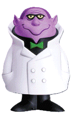 Hanna Barbera Collectibles - Wacky Races Little Gruesome Vinyl Figure Creepy Coupe