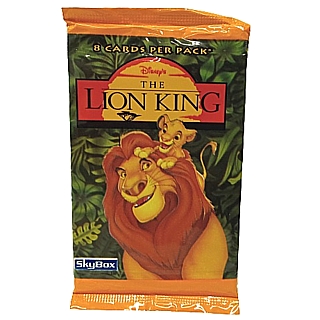 Walt Disney Movie Collectibles - Lion King Trading Cards
