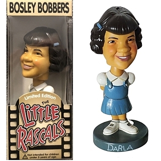 Television Collectibles - Little Rascals Our Gang Darla Bobble Head Doll by Bosley Bobbers