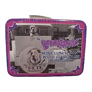 Television Collectibles - Little Rascals Our Gang PeteMini Metal Tin Petey Dog with Gum