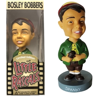 Television Collectibles - Little Rascals Our Gang Spanky Bobble Head Doll by Bosley Bobbers
