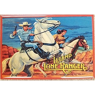 Television Show Collectibles - Lone Ranger Metal Magnet