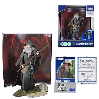 Movie Collectibles - Lord of the Rings Gandalf the Grey Movie Maniacs McFarlane Action Figure