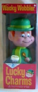 General Mills Cereal Collectibles - Lucky Charms Bobblehead