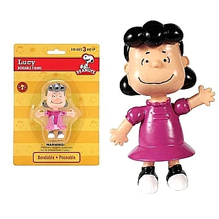 Snoopy and Peanuts Collectibles - Lucy VanPelt Bendy Figure