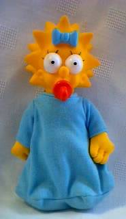 The Simpsons Collectibles - Maggie Simpson Burger King Doll