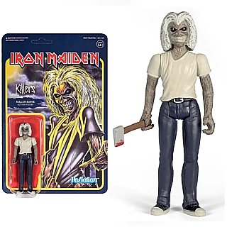 Rock and Roll Collectibles - Iron Maiden Heavy Metal Eddie Re-Action Figure Killers Album