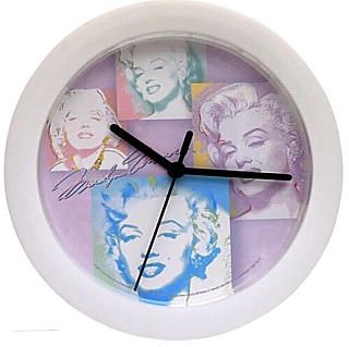 Marilyn Monroe Clock