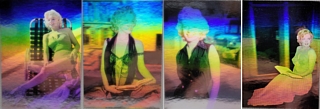 Marilyn Monroe Clock
