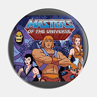 Masters of the Universe Character Collectibles - MOTU Metal Pinback Button