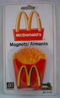 McDonald's Collectibles - McDonalds French Fries Magnet