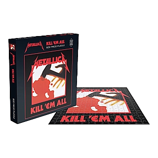 Rock and Roll Collectibles - Metallica Kill 'Em All Jigsaw Puzzle
