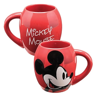 Disney Movie Collectibles -Mickey Mouse Oval Ceramic Mug