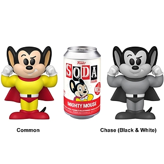 Classic Cartoon Character Collectibles -Mighty Mouse POP! Soda Figure