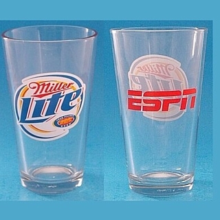 Miller Brewing Co. Advertising Collectibles - Miller Lite ESPN Pint Glass