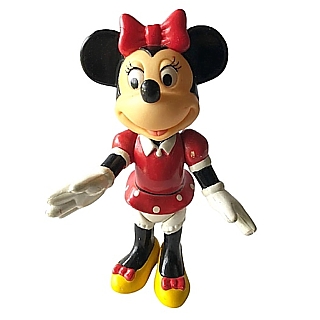 Disney Collectibles - Minnie Mouse Poseable Vinyl Figure
