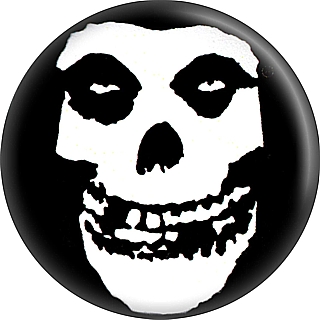 The Misfits Skull Pinback Button