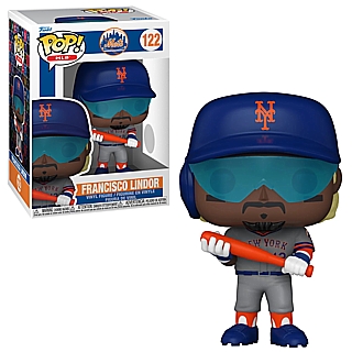 Major League Baseball Collectibles - New York Mets Francisco Lindor POP! MLB Vinyl Figure 122 by Funko