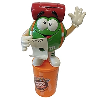 Advertising Collectibles - M&M Green Adventurer Dispenser