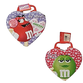 Advertising Collectibles - M & M Metal Tote - Be Mine