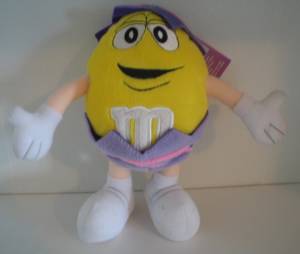 Advertising Collectibles - M & M Easter Plush Yellow