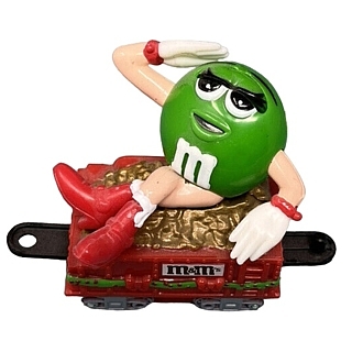 Advertising Collectibles - M & M Candy Topper Christmas Train Series 2