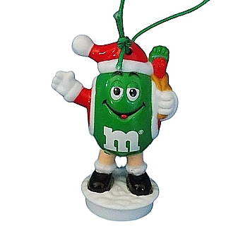 Advertising Collectibles - M & M Christmas Topper Ornament