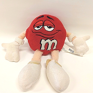 Advertising Collectibles - M & M Blue Beanbag Character