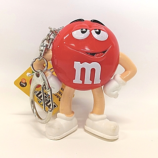 Advertising Collectibles - M & M RED Light up Keychain flashlight