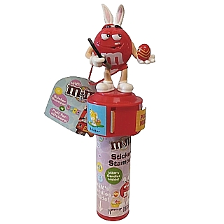 Advertising Collectibles - M&M Red Sticker Stamper