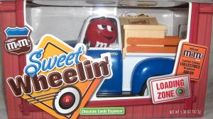 Advertising Collectibles - M & M Sweet Wheelin' Truck Dispenser