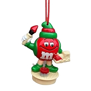 Advertising Collectibles - M & M Christmas Topper Ornament