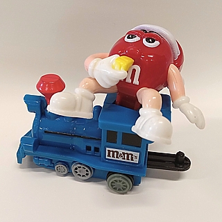 Advertising Collectibles - M & M Candy Topper Christmas Train Series 2