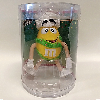 Advertising Collectibles - M & M Yellow Christmas Bendy Figure