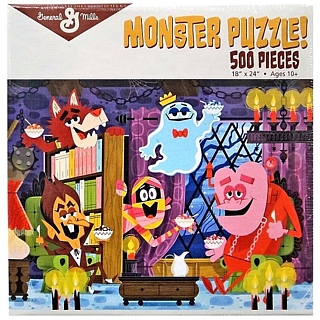 General Mills Cereal Collectibles - Monster Cereal Puzzle