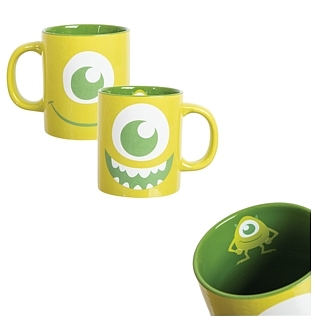 Disney Movie Collectibles - Pixar's Monsters Inc. Mike Wazowski Ceramic Mug